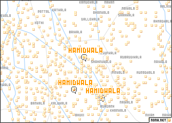 map of Hāmidwāla