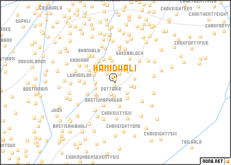 map of Hāmidwāli