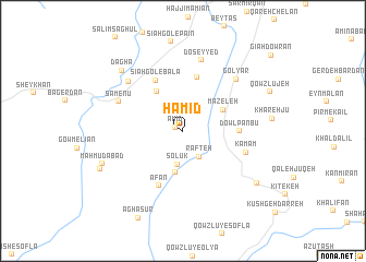 map of Ḩamīd