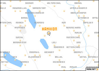 map of Hämikon