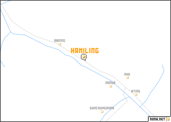 map of Hamiling