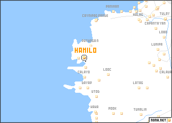 map of Hamilo