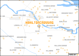 map of Hamilton Crossing