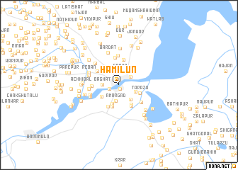 map of Hamilun