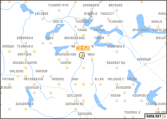 map of Hami