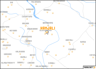 map of Hǝmjǝli