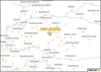 map of Hamji-dong