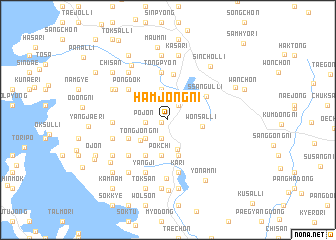 map of Hamjŏng-ni