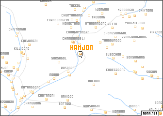 map of Hamjŏn