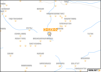 map of Hamkār