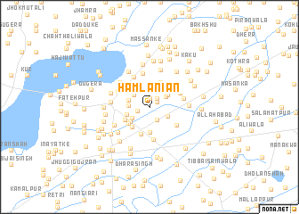 map of Hamlāniān
