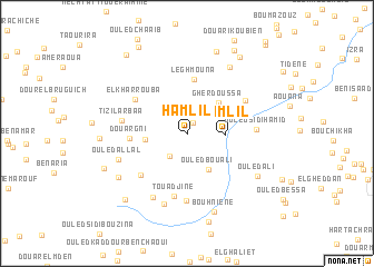 map of Hamlil