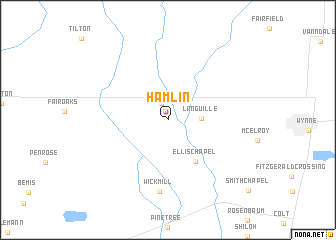 map of Hamlin