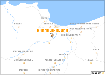 map of Hammâdi Kroûma