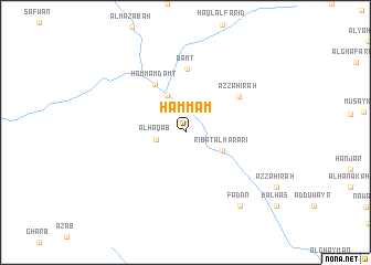 map of Ḩammām