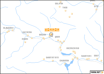 map of Ḩammām