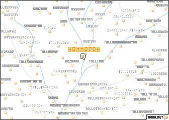 map of Ḩammārah