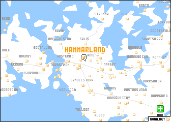 map of Hammarland