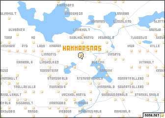 map of Hammarsnäs