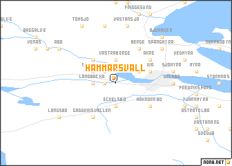 map of Hammarsvall