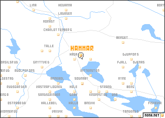 map of Hammar