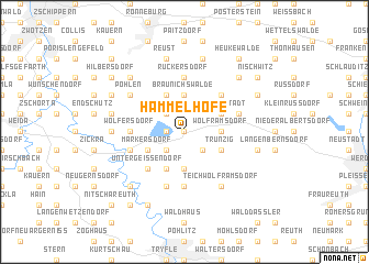 map of Hammelhöfe