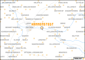 map of Hammenstedt