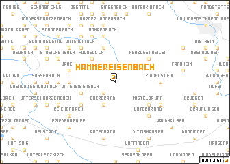 map of Hammereisenbach