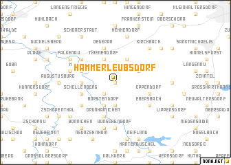 map of Hammerleubsdorf