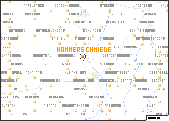 map of Hammerschmiede