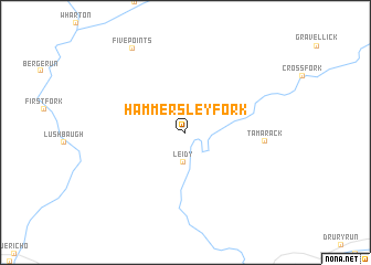 map of Hammersley Fork