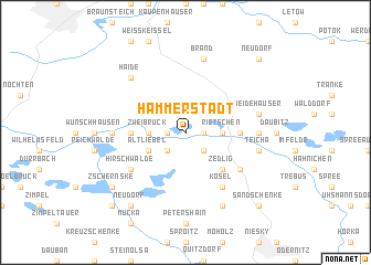 map of Hammerstadt