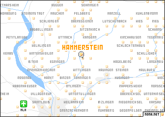 map of Hammerstein