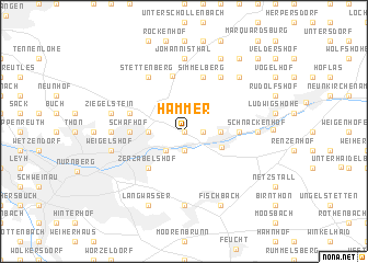 map of Hammer