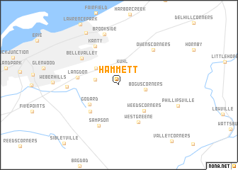 map of Hammett