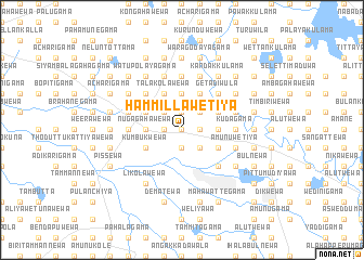 map of Hammillawetiya