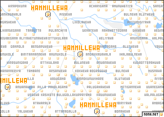 map of Hammillewa