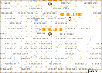 map of Hammillewa