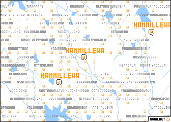 map of Hammillewa