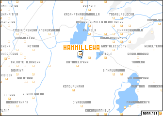 map of Hammillewa