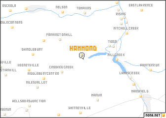 map of Hammond