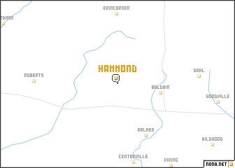 map of Hammond