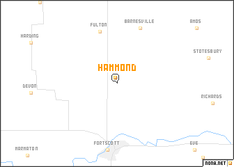 map of Hammond