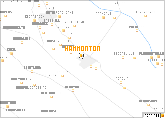 map of Hammonton