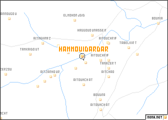 map of Hammou Idardar
