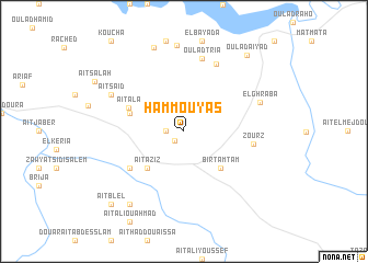 map of Hammou Yas