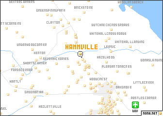 map of Hammville