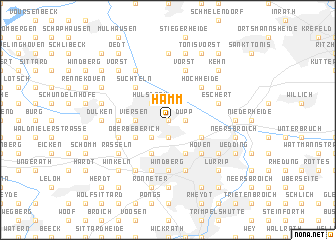 map of Hamm