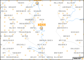 map of Hamm