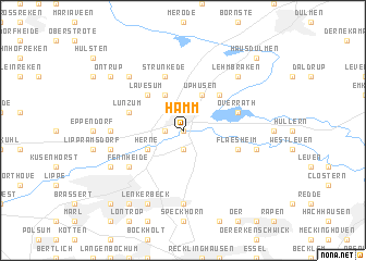 map of Hamm